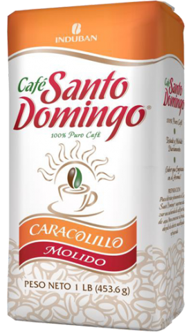 CAFÉ SANTO DOMINGO CARACOLILLO MOLIDO