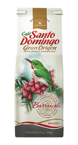 CAF&Eacute; SANTO DOMINGO GRAN ORIGEN BARRANCOL&Iacute; MOLIDO