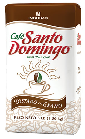 CAFÉ SANTO DOMINGO CLÁSICO EN GRANO 3 LB